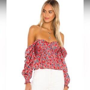 House of Harlow 1960 Burna Blouse